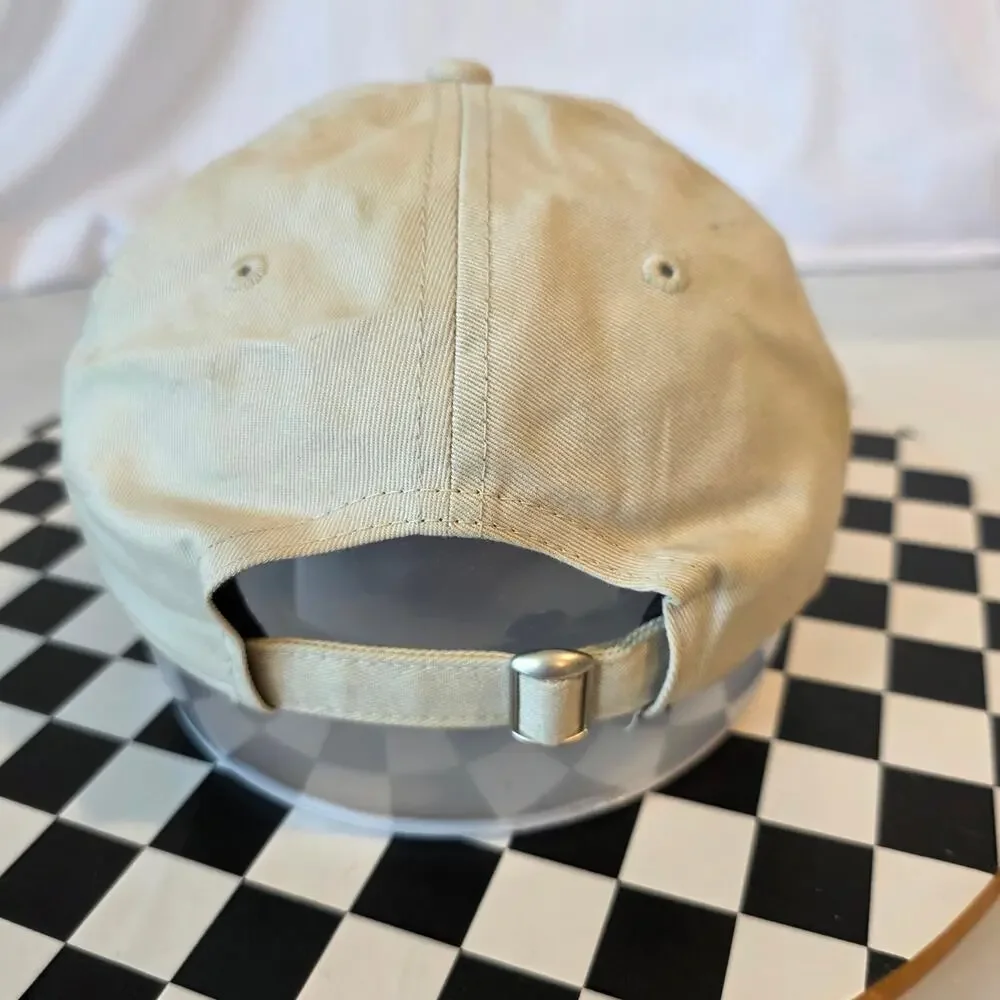 New Era Pusher Patagonia Parody Logo Khaki Hat 9TWENTY Strapback